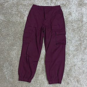 Maroon Cargo Pants Size US L